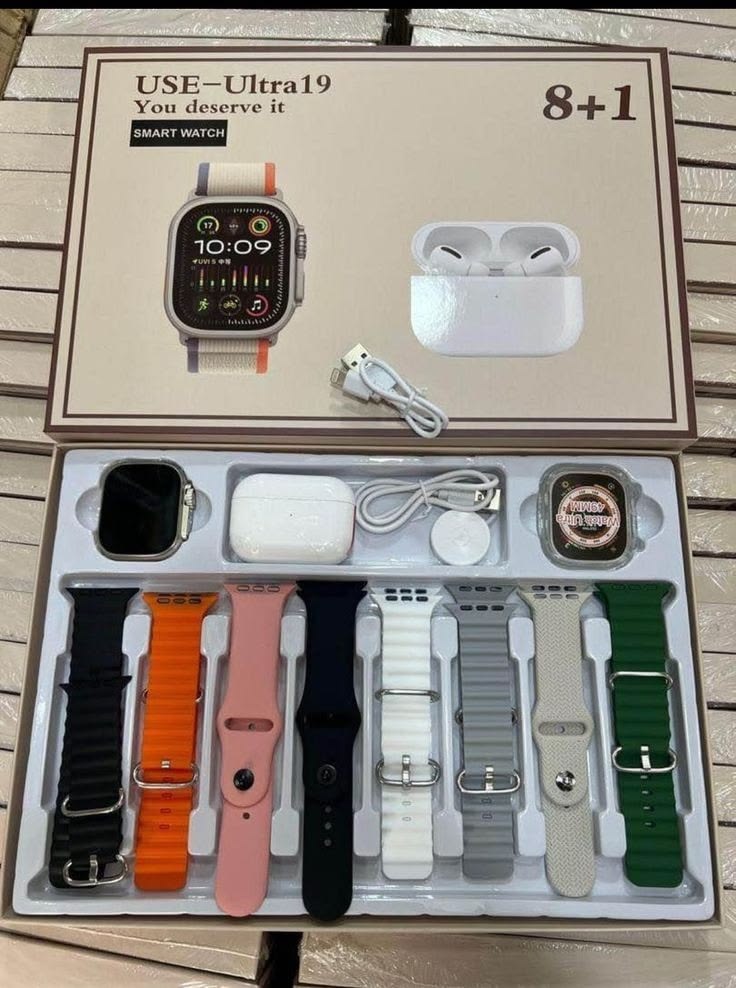 Smart Watch Ultra 19 Combo Set (8+1)