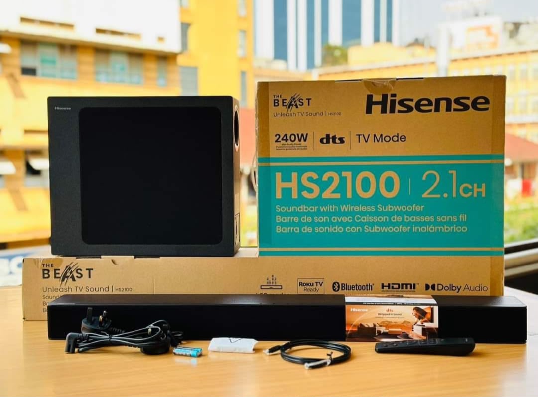 Hisense HS2100 2.1CH Soundbar + Subwoofer