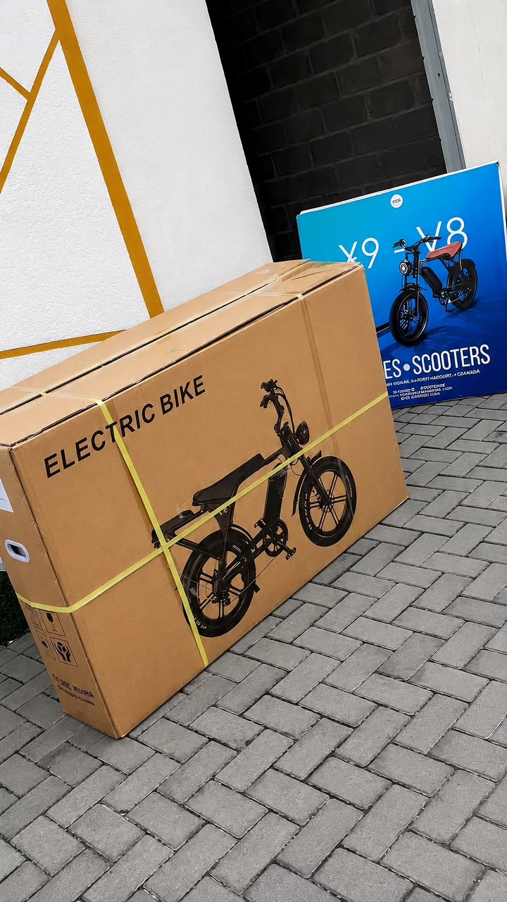 Electric Fat-Tyre Bike (boxed)