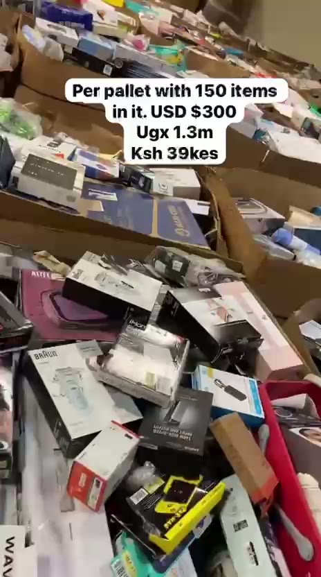Stock Clearance Pallet — 150 Assorted Items